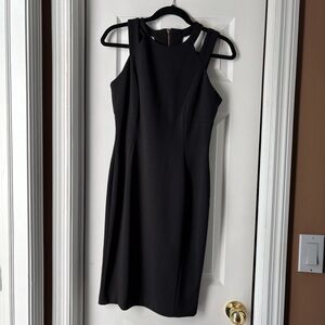 Elegant Black Sleeveless Dress